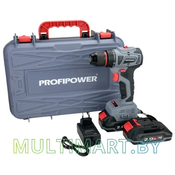 Дрель-шуруповерт Profipower MKBL-18B (с 2-мя АКБ, кейс)